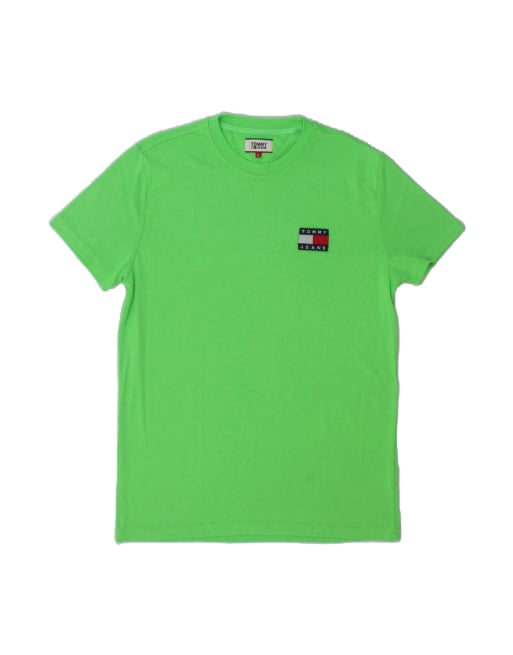 Vintage Tommy Hilfiger T-shirt Top Large In Green