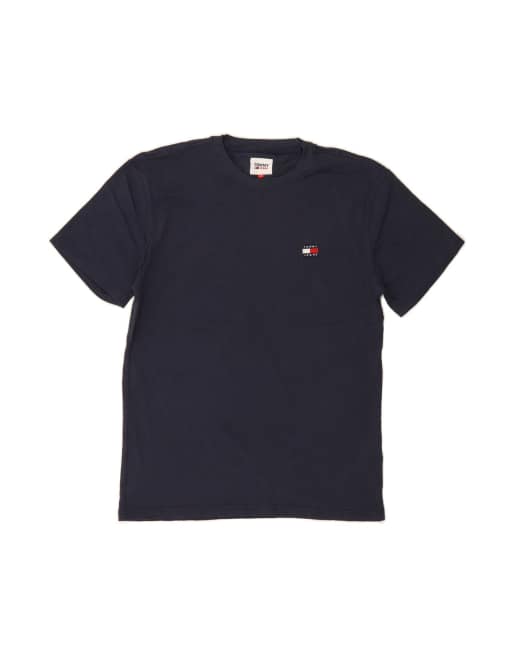 Vintage Tommy Hilfiger T-shirt Top Medium In Blue