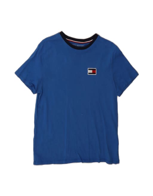 Vintage Tommy Hilfiger T-shirt Top Small In Blue