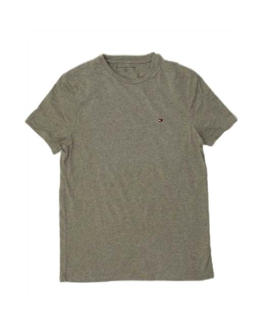 Vintage Tommy Hilfiger T-shirt Top Small In Grey