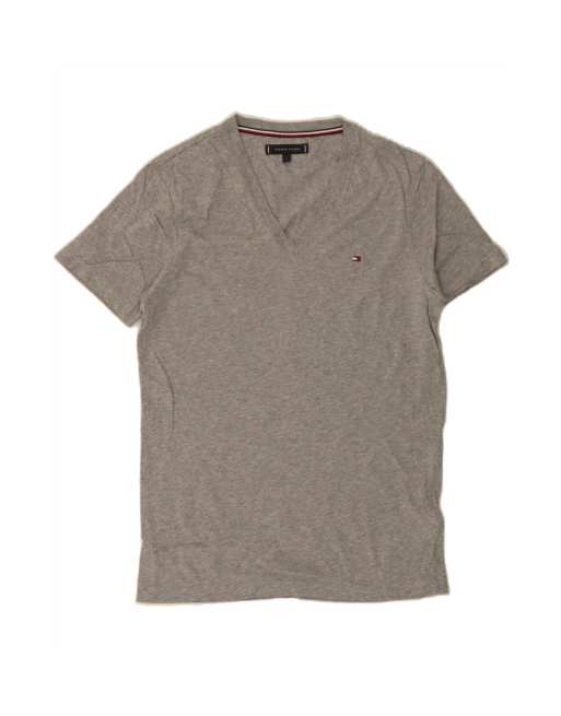 Vintage Tommy Hilfiger T-shirt Top Small In Grey