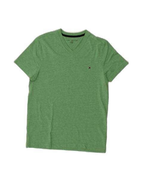Vintage Tommy Hilfiger T-shirt Top XS In Green - view 1