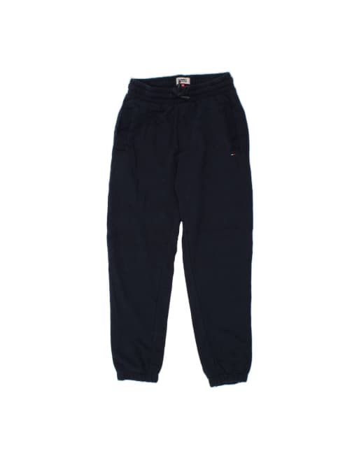 Vintage Tommy Hilfiger Tracksuit Trousers Joggers UK 4 XS In Blue