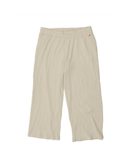 Vintage Tommy Hilfiger Tracksuit Trousers Uk 18 XL In White