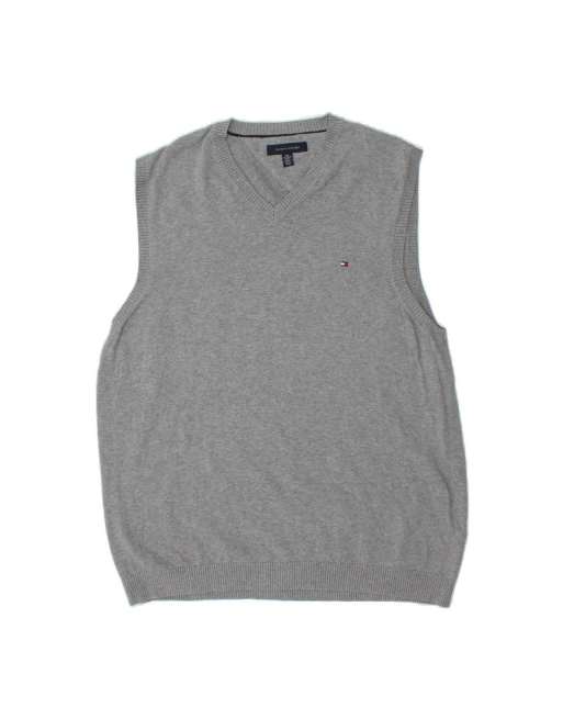 Vintage Tommy Hilfiger Vest Tank Top 2XL In Grey