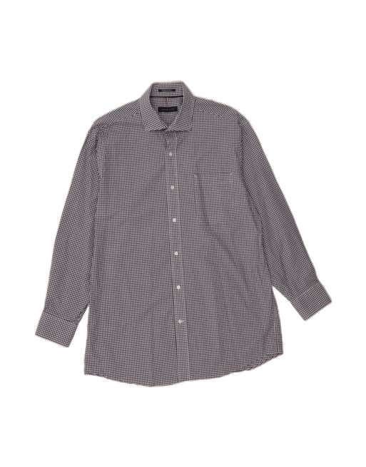 Vintage Tommy Hilfiger Wrinkle Resistant Shirt Size 16 1/2 Large In Blue