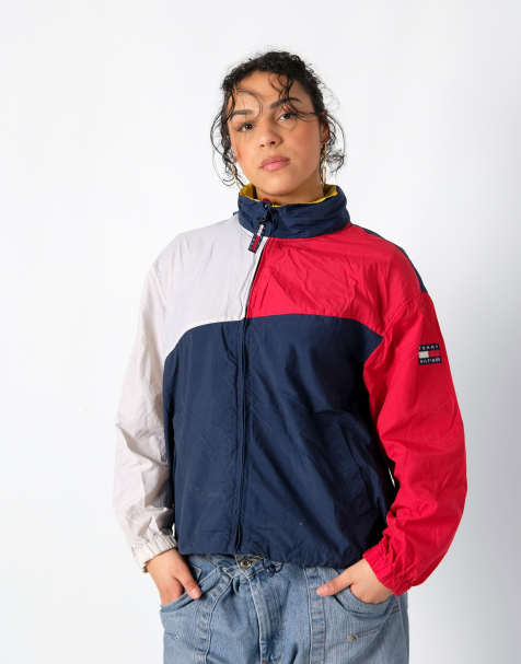 Vintage Tommy Hilfiger XL Light Jacket Navy Blue - view 1