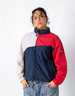 Vintage Tommy Hilfiger XL Light Jacket Navy Blue