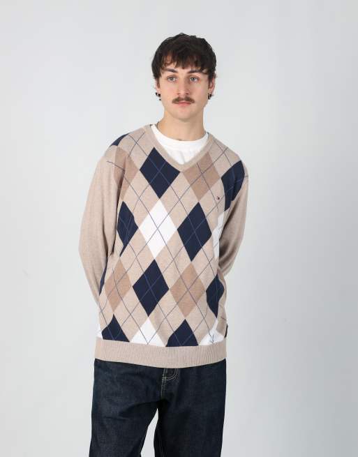 Vintage Tommy Hilfiger xl sweatshirt in beige