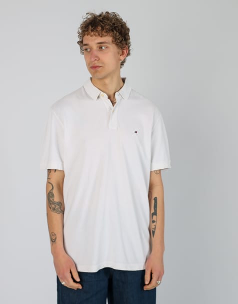Vintage Tommy Hilfiger xl t-shirt in ivory - view 1