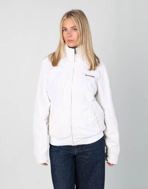 Vintage Tommy Hilfiger xs light jacket in white - view 1