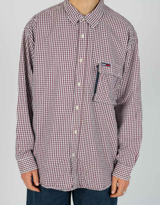 Vintage Tommy Hilfiger xxl long sleeve shirt in ivory, 4 of 4