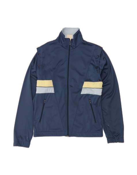 Vintage Tracksuit Top Jacket EU 40 Medium In Blue Colourblock - view 1