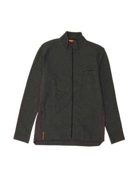 Vintage Tracksuit Top Jacket Large In Grey Colourblock - view 1