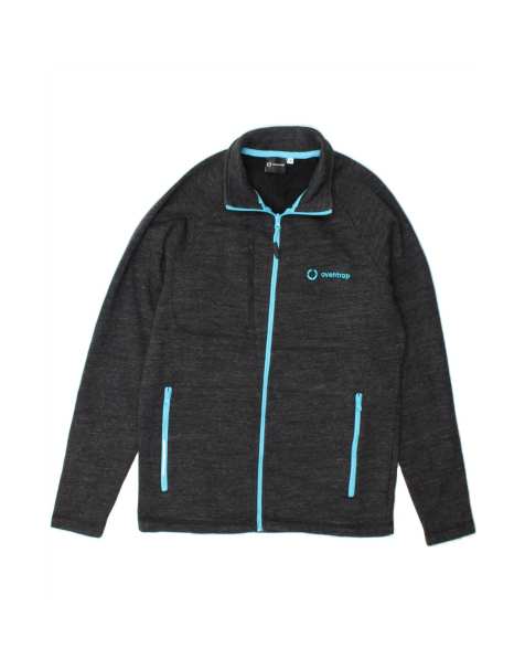 Vintage Tracksuit Top Jacket Medium In Grey Flecked - view 1