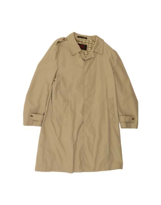 Vintage Trench Coat UK 36 Small In Beige