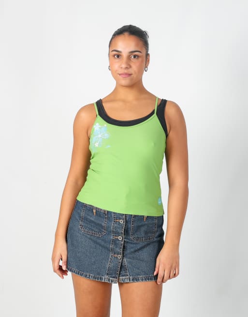 Vintage Triboard S cami in light green