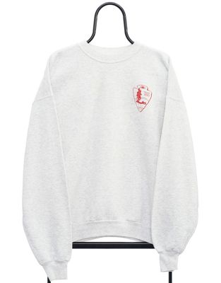 Vintage troop 550 size XL sweatshirt graphic in grey
