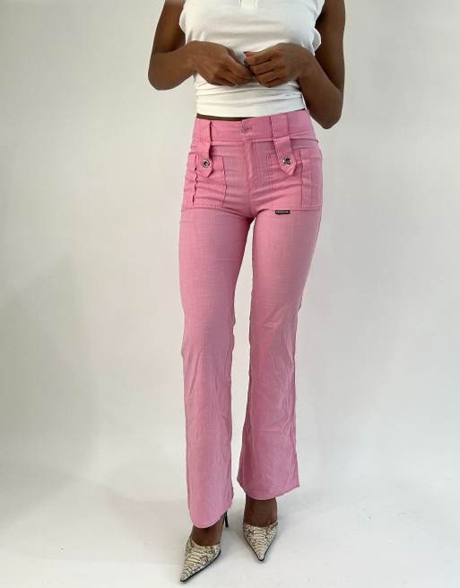 Vintage trousers in pink