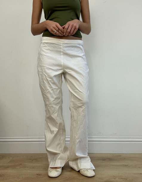 Vintage trousers in white - view 1