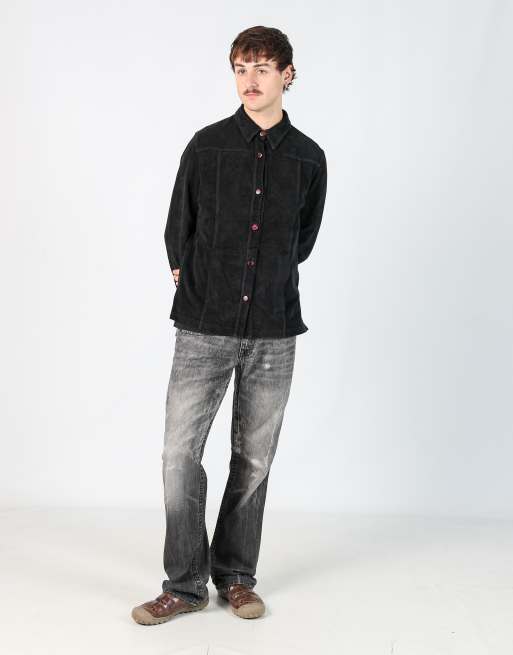 Vintage True Religion 32x34 denim jeans in charcoal grey