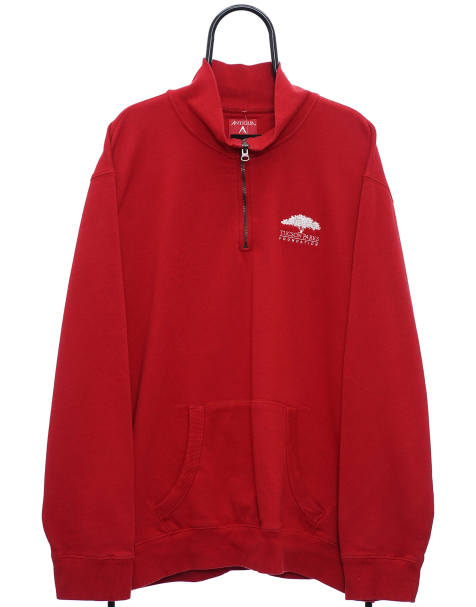 Vintage tuscon parks size 2XL sweatshirt in red - view 1