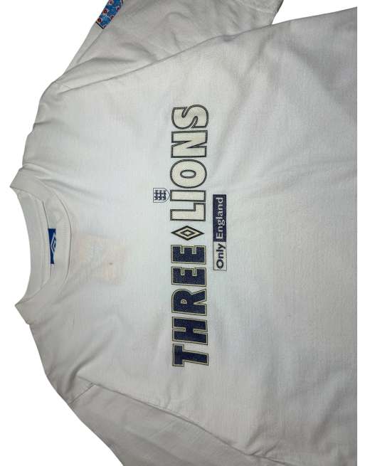 Vintage Umbro Only England Three Lions T-shirt, 2 of 4