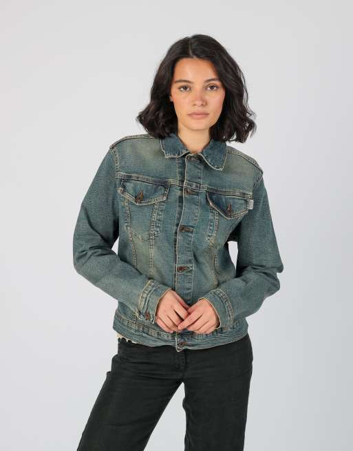 Vintage UMM S denim jacket in blue