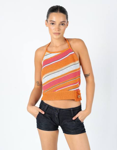 Vintage Unbranded 10 Cami Orange - view 1