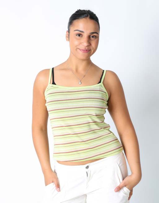 Vintage Unbranded 12 cami light green