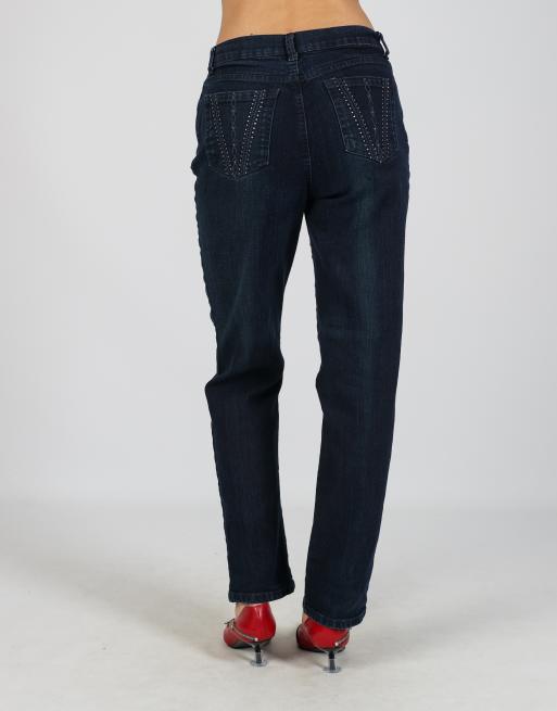 Vintage Unbranded 6 mom jeans in blue, 4 of 4
