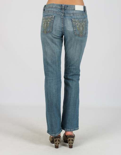 Vintage Unbranded 8 straight jeans in blue, 4 of 4