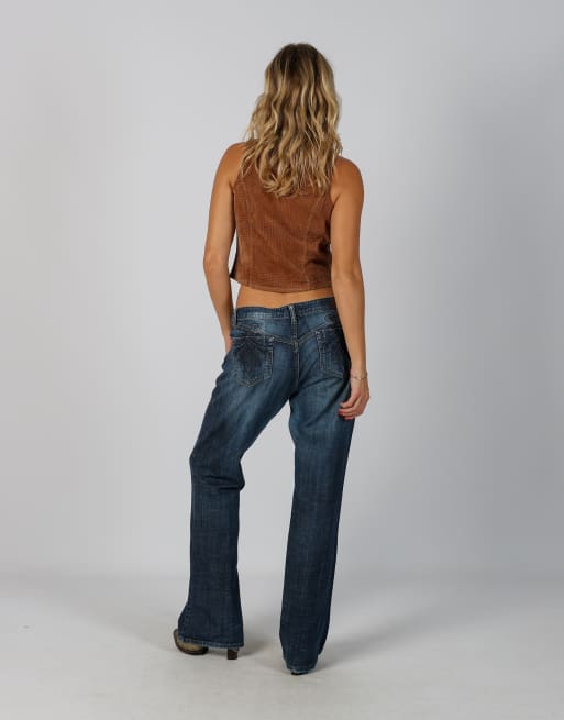 Vintage Unbranded L bootcut jeans in blue, 3 of 4
