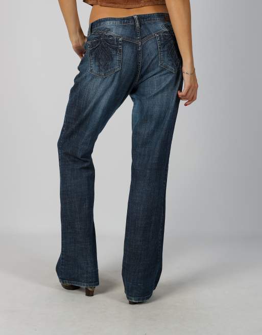 Vintage Unbranded L bootcut jeans in blue, 4 of 4