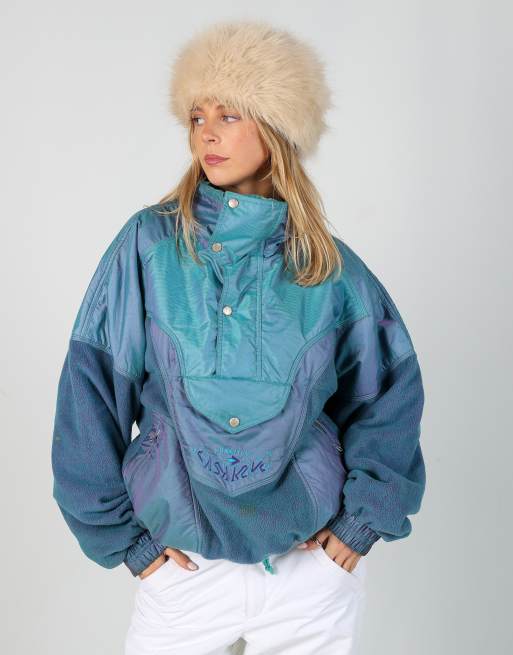 Vintage Unbranded L ski jacket in purple, 3 of 4