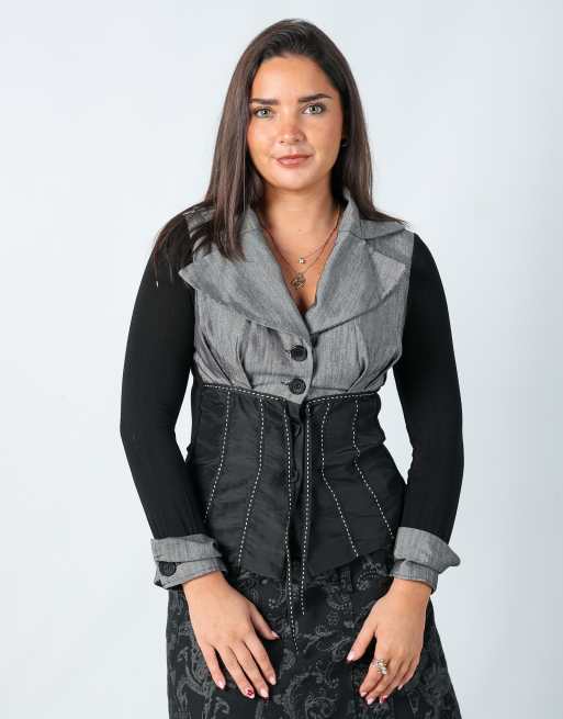 Vintage Unbranded M blouse in black