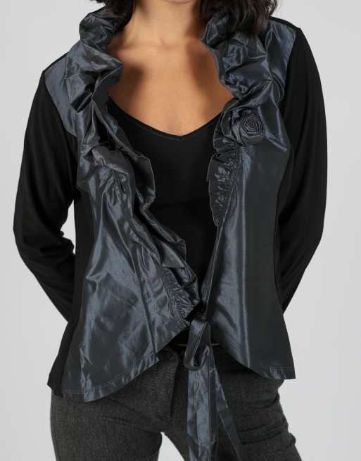 Vintage Unbranded M blouse in black, 4 of 4