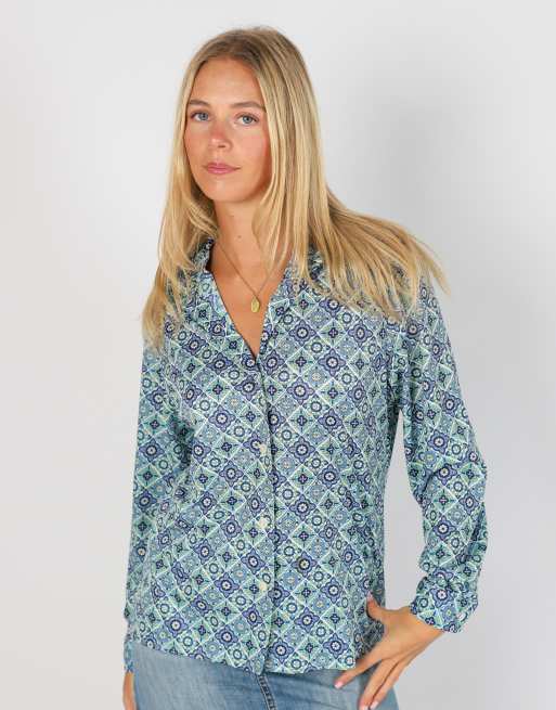 Vintage Unbranded M blouse in blue