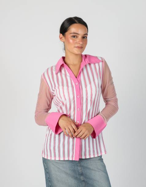 Vintage Unbranded M blouse in pink - view 1
