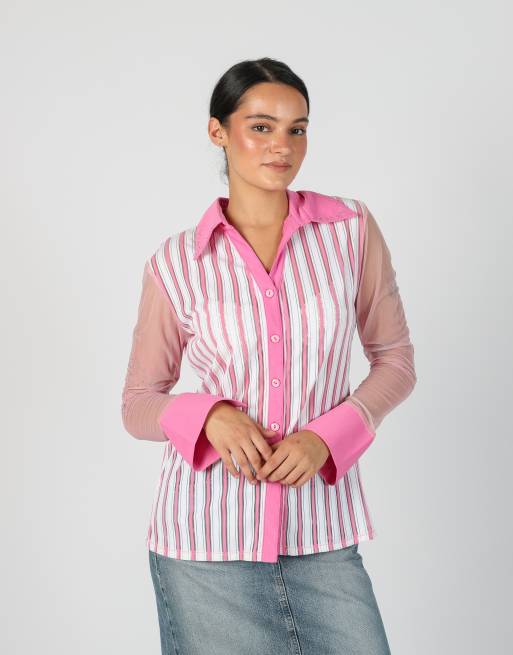 Vintage Unbranded M blouse in pink