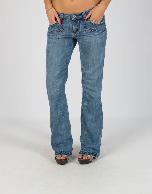 Vintage Unbranded M bootcut jeans in blue, 2 of 4