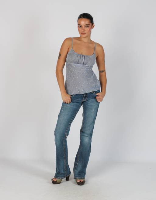 Vintage Unbranded M bootcut jeans in blue, 1 of 4