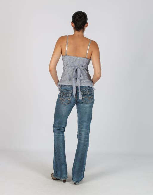 Vintage Unbranded M bootcut jeans in blue, 3 of 4