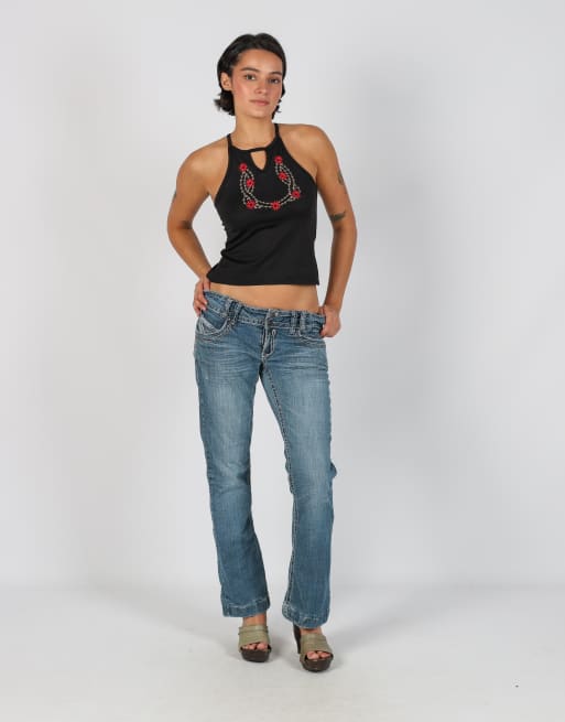 Vintage Unbranded M bootcut jeans in blue, 1 of 4