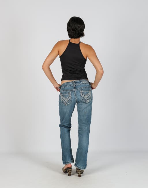 Vintage Unbranded M bootcut jeans in blue, 3 of 4