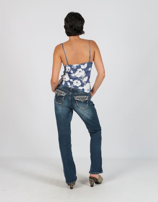 Vintage Unbranded M bootcut jeans in blue, 3 of 4