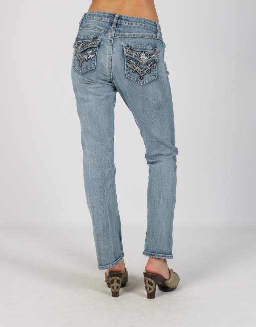 Vintage Unbranded M bootcut jeans in blue, 4 of 4