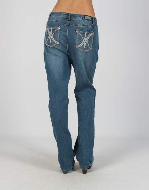 Vintage Unbranded M bootcut jeans in blue, 4 of 4