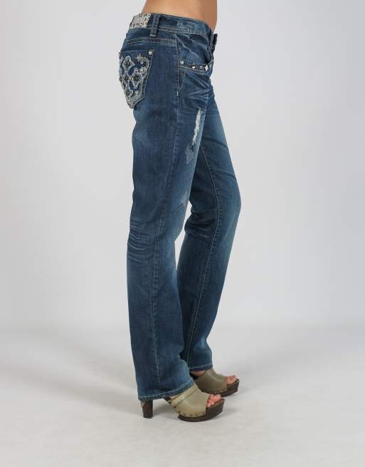 Vintage Unbranded M bootcut jeans in blue, 2 of 4