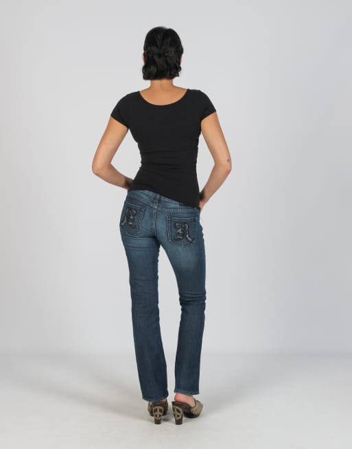 Vintage Unbranded M bootcut jeans in blue, 3 of 4